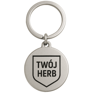 BRELOCZEK METALOWY WARTA Z TWOIM LOGO